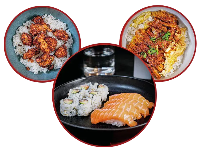 Formule makis sushis plat chaud