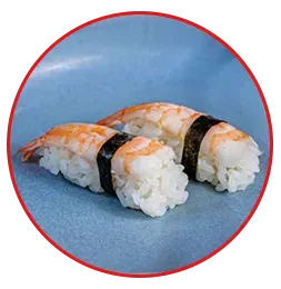 Sushis crevette